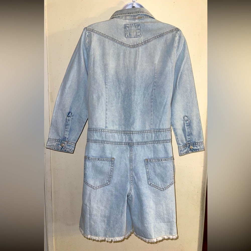 Distressed Romper - Picture 3 of 6